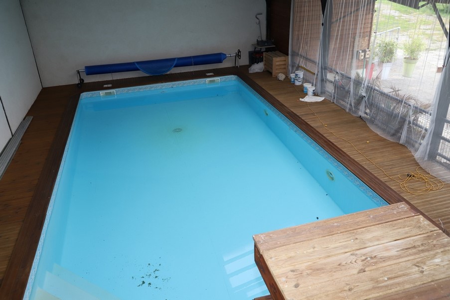 piscine intérieure 9.5x4.5